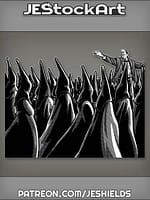 Man in Suit Inspires Cult Followers by Jeshields