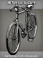 OldStyleBicycleWithFrontLight by Jeshields