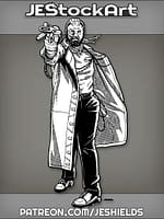 CyberneticAgentOperativeInLongCoatWithFirearm by Jeshields