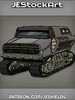 Futuristic Vehicle with Advanced Tech 003 by Jeshields