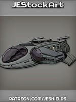 Futuristic Vehicle with Advanced Tech 005 by Jeshields