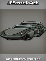 Futuristic Vehicle with Advanced Tech 006 by Jeshields