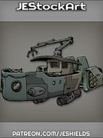 Futuristic Vehicle with Advanced Tech 009 by Jeshields