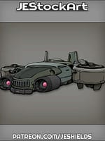 Futuristic Vehicle with Advanced Tech 013 by Jeshields