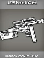 Loaded Convertible Machine Gun That Transforms by Jeshields