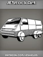SixWheeledCargoVanWithSlidingSideDoor by Jeshields