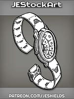 WristWatchWithHolographicDisplayTurnedOff by Jeshields