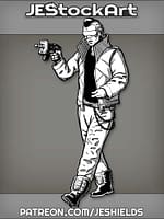 InvestigatorUsesCyberpunkTechForResearch by Jeshields