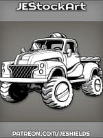 OldPickupTruckDesignWithFutureTechClean by Jeshields