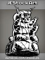 Giant Mutant Demodex Bug Mite by Jeshields