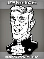 Silver Hair Preacher with Curly Collar by Jeshields