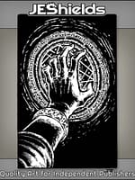 Wizard Mage Hand Casts Sigil Ward Magic by Jeshields