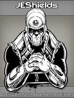 Galactic Overlord with Gems and Guantlets by Jeshields