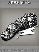 Rotten Severed Finger with Ring by Jeshields