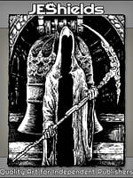 Grim Death Reaper Waits for Bell Toll by Jeshields