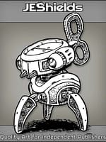 Small Clockwork Automaton with Filigree by Jeshields