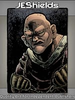 Brute with Cauliflower Ears in Leather Armor by Jeshields and Ben Soto