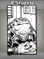 Frog Toad Merchant with Folded Hands by Jeshields