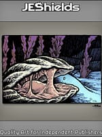 Large Scallop Oyster in Ocean Water by Jeshields and Ben Soto