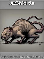 Angry Rat Rodent with Buck Teeth by Jeshields and Ben Soto