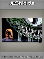 Rogue Elf finds Eye Beholder in Dungeon by Jeshields and Ben Soto