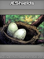 Tiny Fairy Inspects Nest with Eggs by Jeshields and Ben Soto