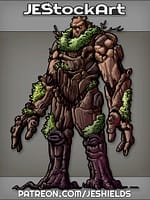 Flora Great Oak Tree Humanoid Giant by Jeshields