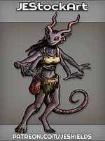 Rettocuru Four Armed Swamp Dweller With Tail by Jeshields