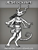 Rettocuru Four Armed Swamp Dweller With Tail by Jeshields