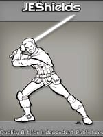 Youth Hero With Lightsword by Jeshields