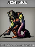 Cyber Skull Mutant with Tentacle by Jeshields and JuanGutierrez