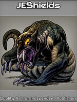 Cat Snake or Feline Serpent Beast by Jeshields and Juan Gutierrez