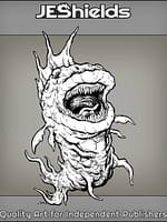 Six Eyed Fish with Sharp Teeth by Jeshields