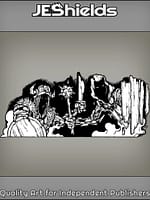 Wooden Spirits of Armed Fighters by Jeshields