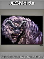 Shaggy Llama with Horned Brows by Jeshields and Juan Manuel