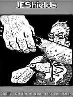 Knife Dripping from Nerdy Victim by Jeshields