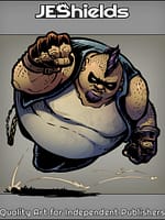 Inflated Bounce Bubble Punk Vigilante by Jeshields and Juan Gutierrez