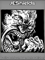 Angry Face Clenches Fist by Jeshields