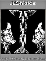 Prisoner Bound In Chain Shackles by Jeshields