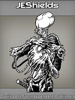 Lithe Alien with Bulbous Head by Jeshields