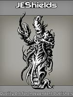 Amorphous Spirit Blob with Creepy Limbs by Jeshields