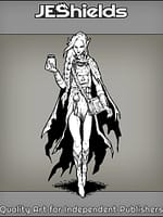 High Elf Explorer with Long Braid by Jeshields