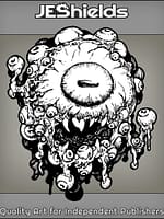Floating Beast with Many Eyes by Jeshields