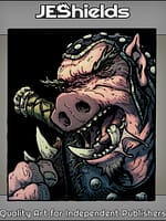 Pig-Faced Orc with Broken Tusk by Jeshields and Juan Gutierrez