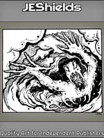 Void Elemental Emerges from Portal by Jeshields