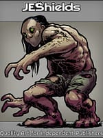 Mutant Human with Porous Mouth by Jeshields and Juan Gutierrez