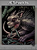 Rat Dog Creature Chews on Wires by Jeshields and Juan Gutierrez