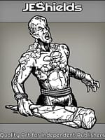 Giant with Crystal Infection by Jeshields