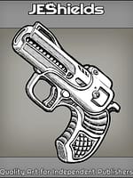 Laser Derringer Pistol by Jeshields