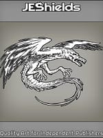 Grackle Toothed Wyvern by Jeshields